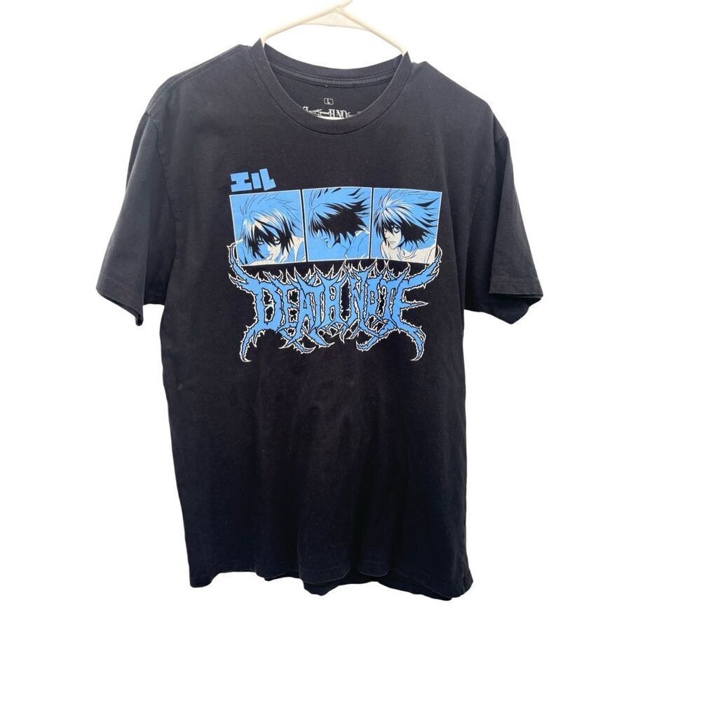 Ripple junction Death Note Graphic T shirt Black Size L Anime Tee - L - Japan Ma